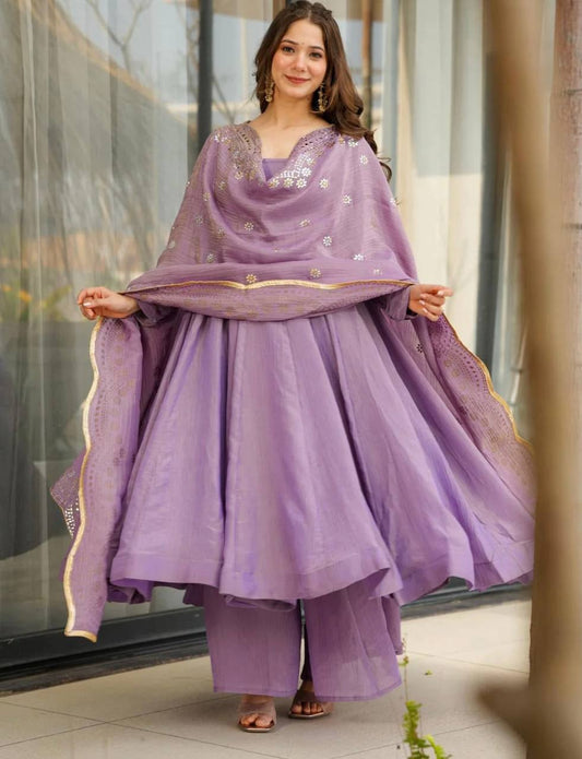 Designer  Gown-Dupatta