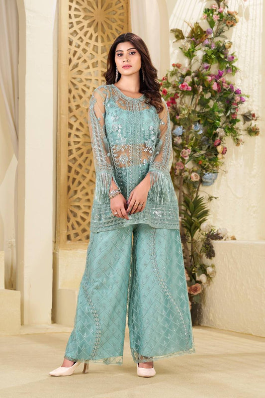 TOP AND PLAZZO SET